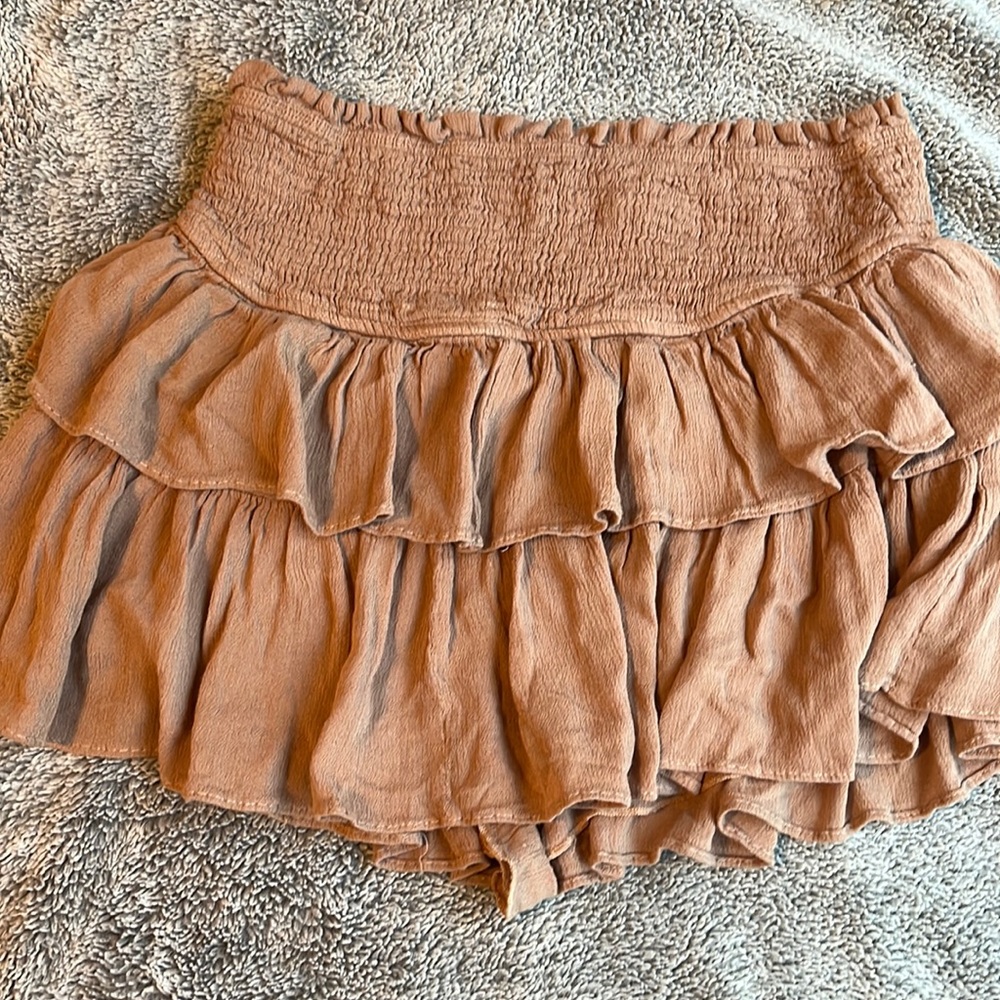 ruffle skirt
